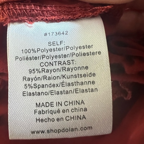 Anthropologie Dolan Top in Burnt Sienna - Picture 10 of 10